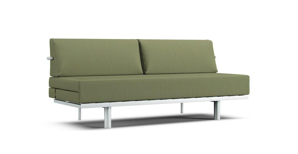Muji 3 Seater Sofa Bed Slipcover [EU version] - Care+ Canvas Sage