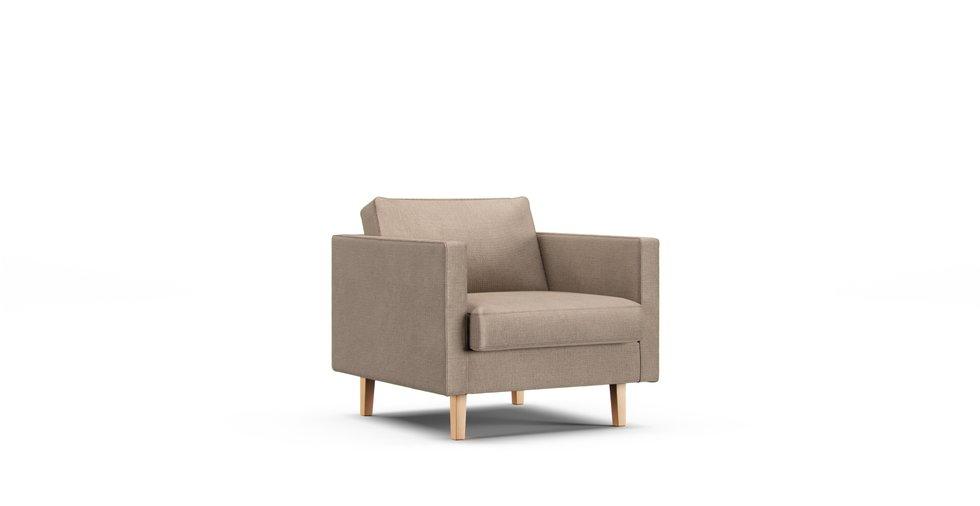 Mod Basketweave Flax