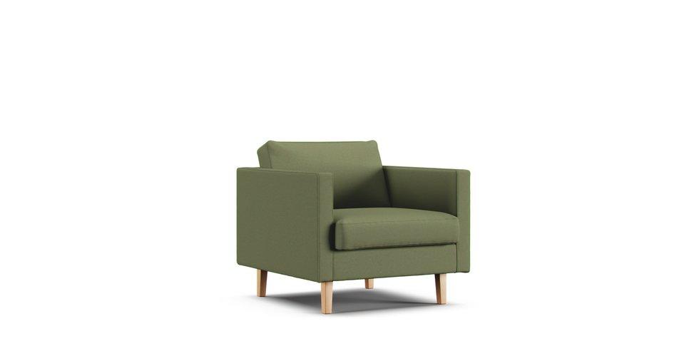 1 Seater Sofa Cover 2005 - Care+ Canvas Sage