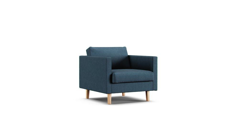 1 Seater Sofa Cover 2005 - Care+ Tweed Teal