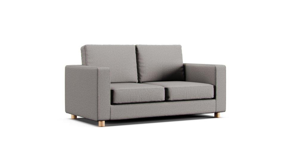 2 Seater Sofa Cover 1996 - Care+ Canvas Ash