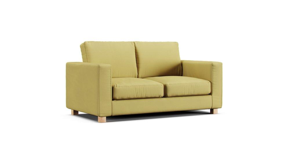 2 Seater Sofa Cover 2002 - Care+ Tweed Amber