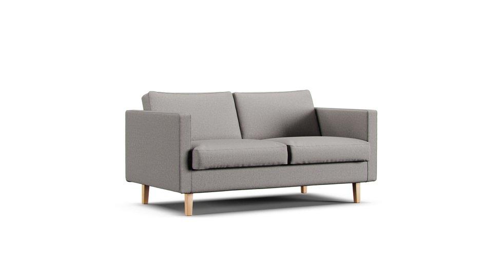 2 Seater Sofa Cover 2005 - Care+ Canvas Ash