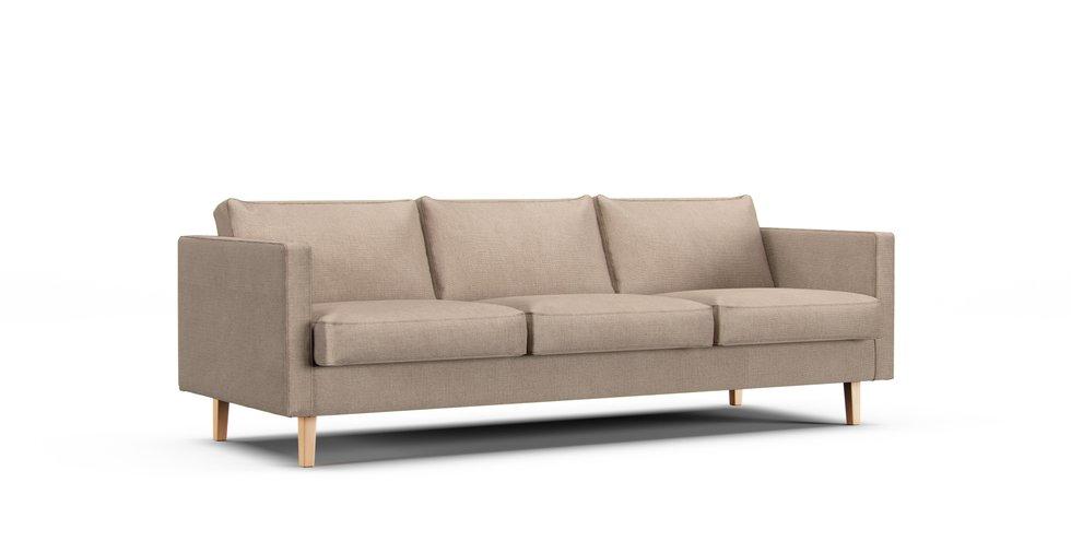 Mod Basketweave Flax