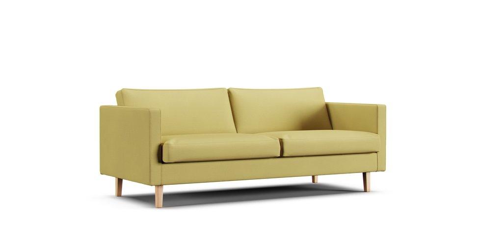 2.5 Seater Sofa Cover 2005 - Care+ Tweed Amber