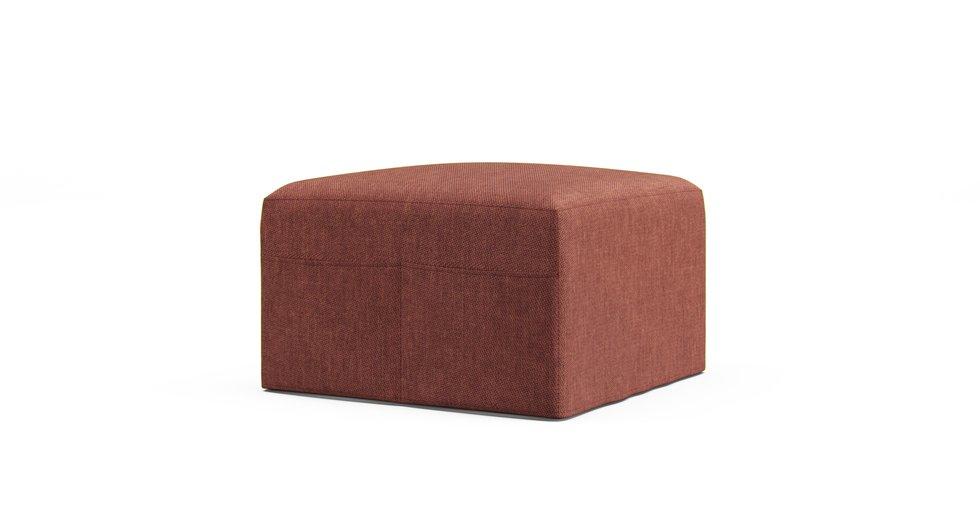 T2 Footstool Cover - Care+ Tweed Sunset