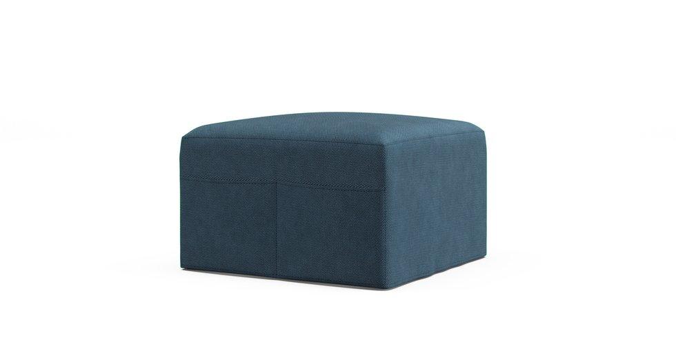 T2 Footstool Cover - Care+ Tweed Teal
