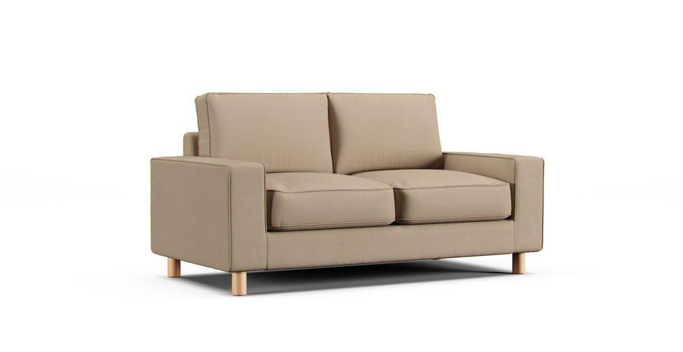 2 Seater Wide Arm Sofa Cover Polyurethane Insert - Sunbrella® Canvas Antique Beige