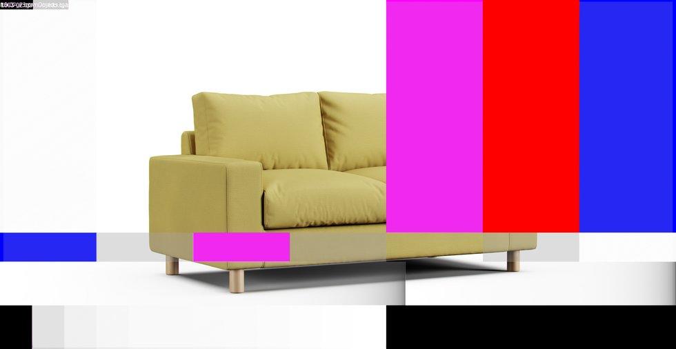 2 Seater Wide Arm Sofa Cover Polyurethane Insert - Care+ Tweed Amber