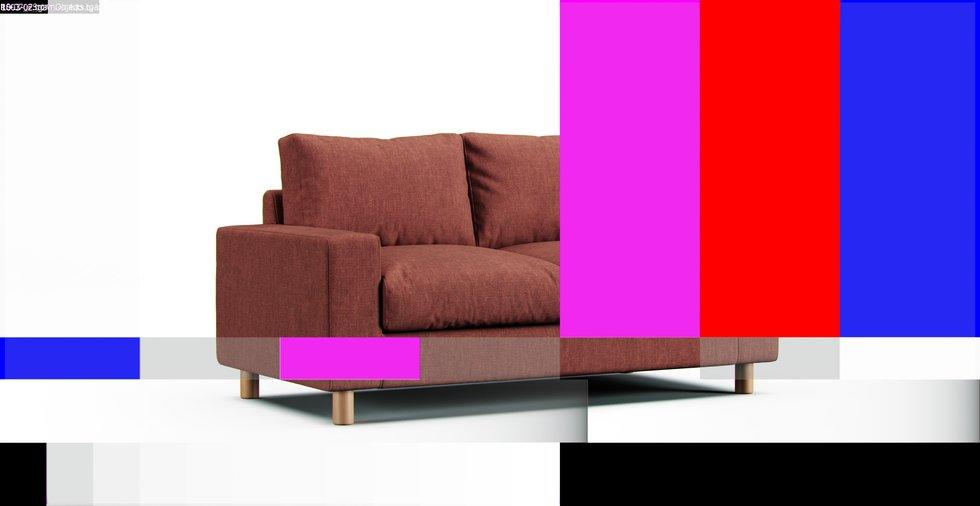 2 Seater Wide Arm Sofa Cover Polyurethane Insert - Care+ Tweed Sunset