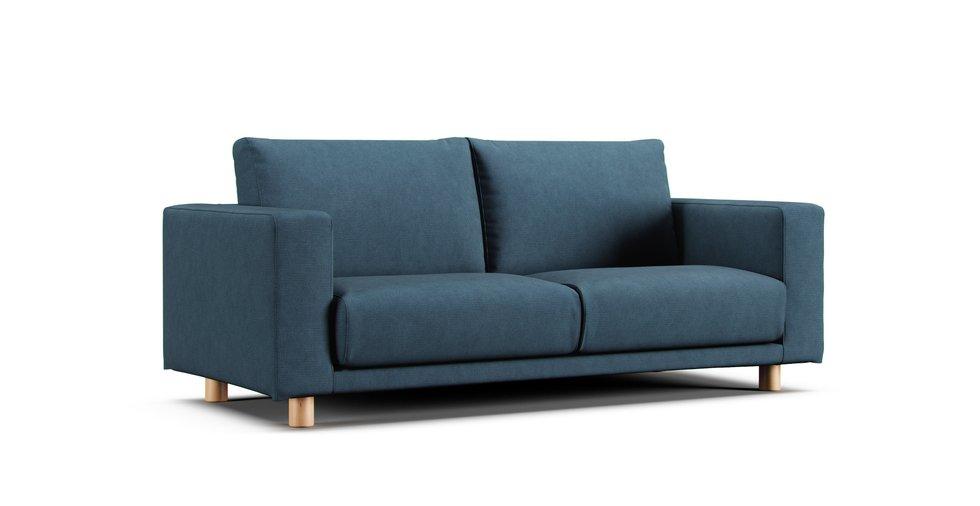 Bezug 2,5er-Sofa (2019/2020) mit breiten Armlehnen - Care+ Tweed Teal