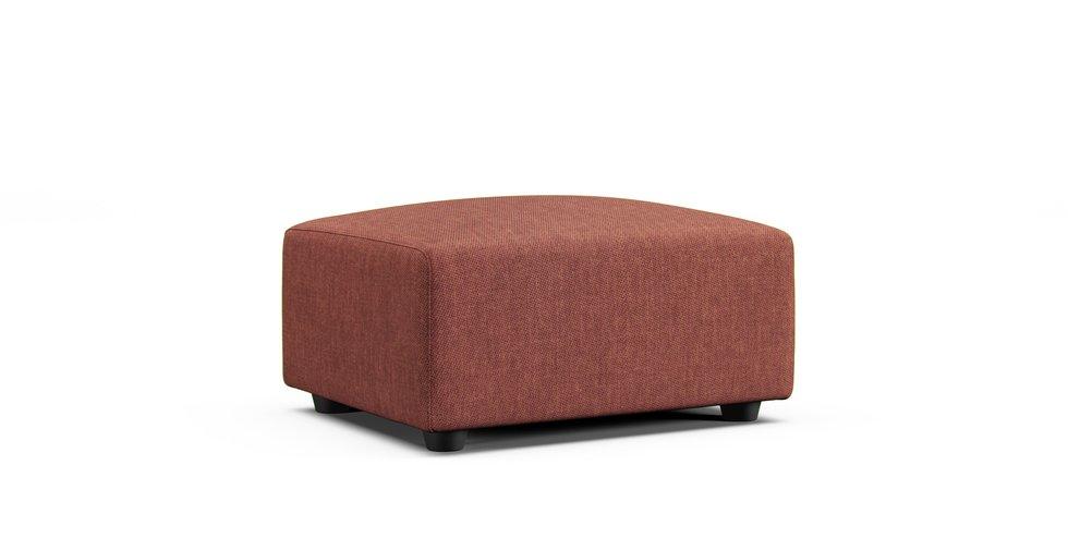 Unit Sofa Ottoman Cover Large - Care+ Tweed Sunset