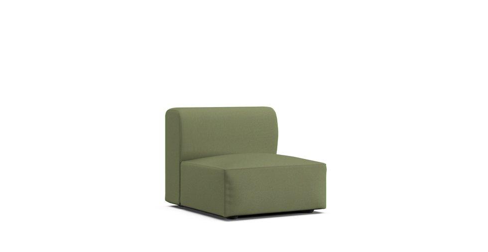 Unit Sofa Single Cover Large - Care+ Canvas Sage
