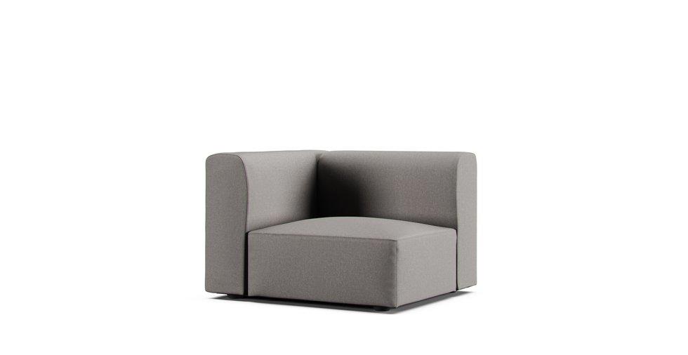 Unit Sofa Corner Cover Large - Care+ Canvas Ash