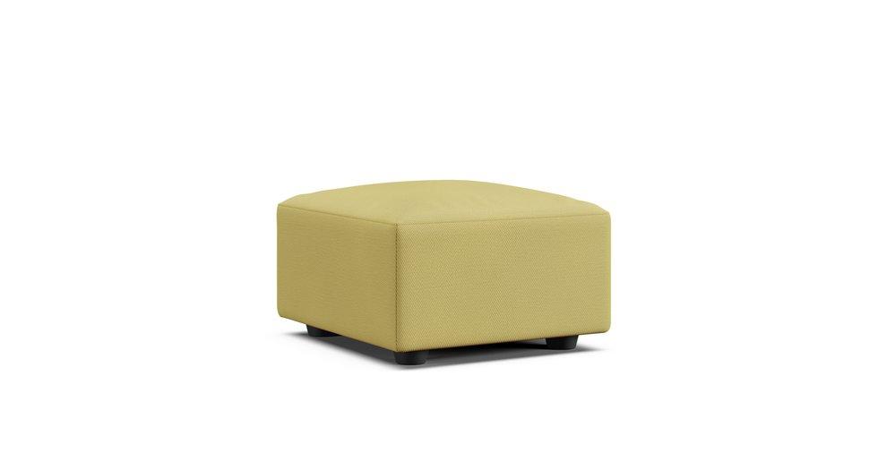 Unit Sofa Ottoman Cover Small - Care+ Tweed Amber