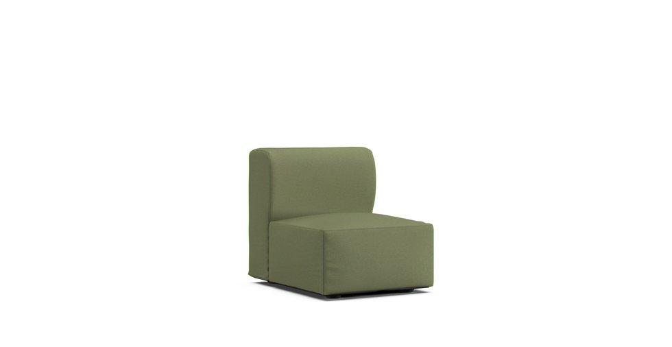 Unit Sofa Single Cover Small - Care+ Canvas Sage