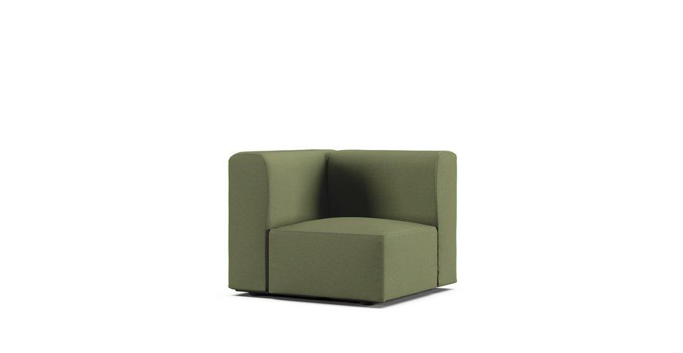 Unit Sofa Corner Cover Small - Care+ Canvas Sage