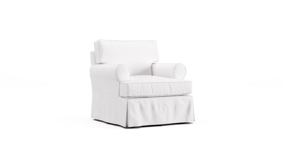 Buchanan Roll Arm Swivel Armchair Slipcover