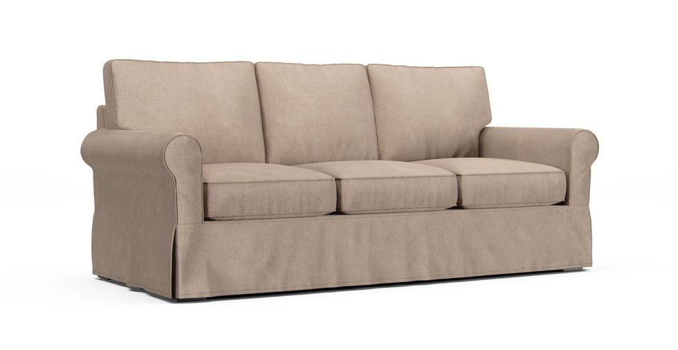 Mod Basketweave Flax