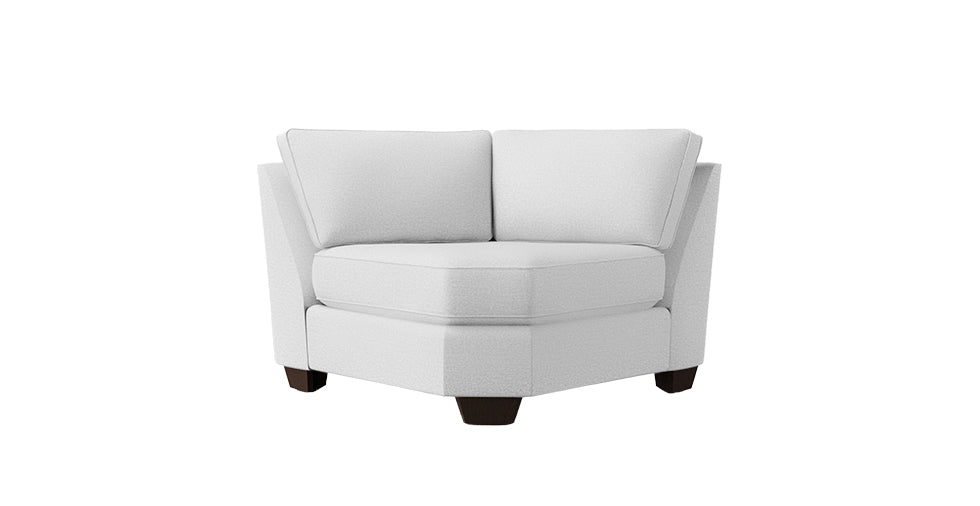 Buchanan Square Arm Curved Wedge Slipcover