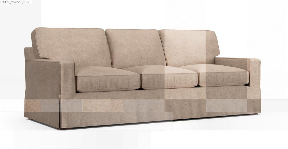 Mod Basketweave Flax