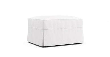 PB Basic Ottoman Slipcover
