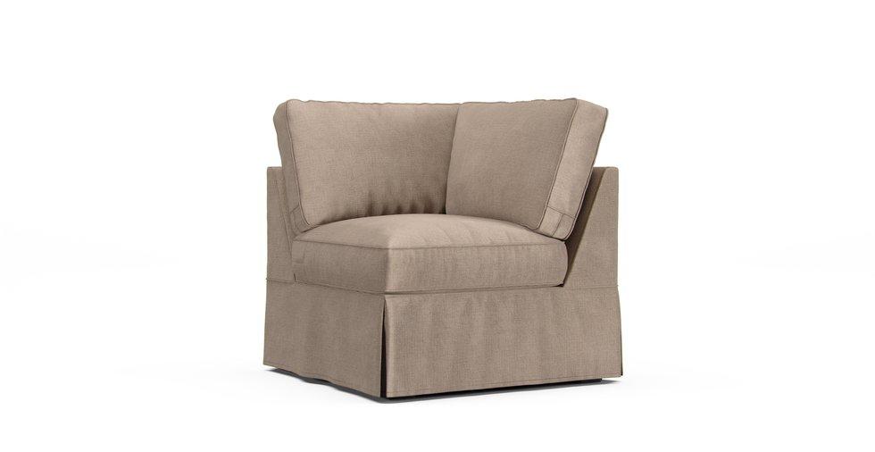 Mod Basketweave Flax