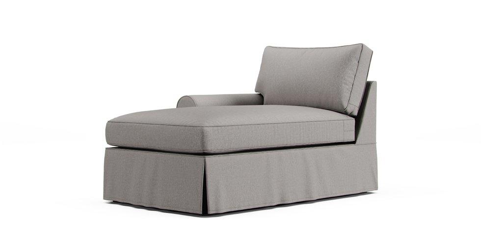 PB Basic Left/Right Arm Chaise Slipcover