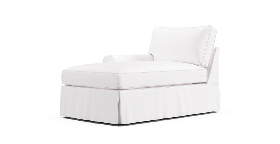 PB Basic Left/Right Arm Chaise Slipcover