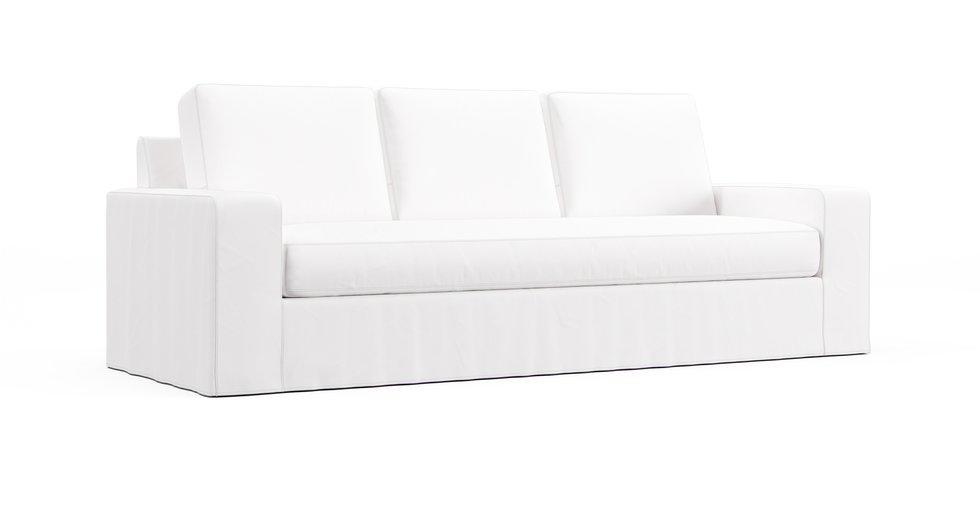 Big Sur Square Arm 105" Grand Sofa Slipcover