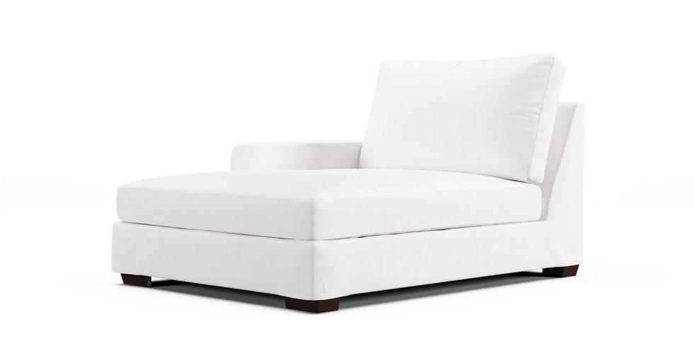 Bezug Big Sur Square Arm Links/Rechts 51" Weit Récamiere