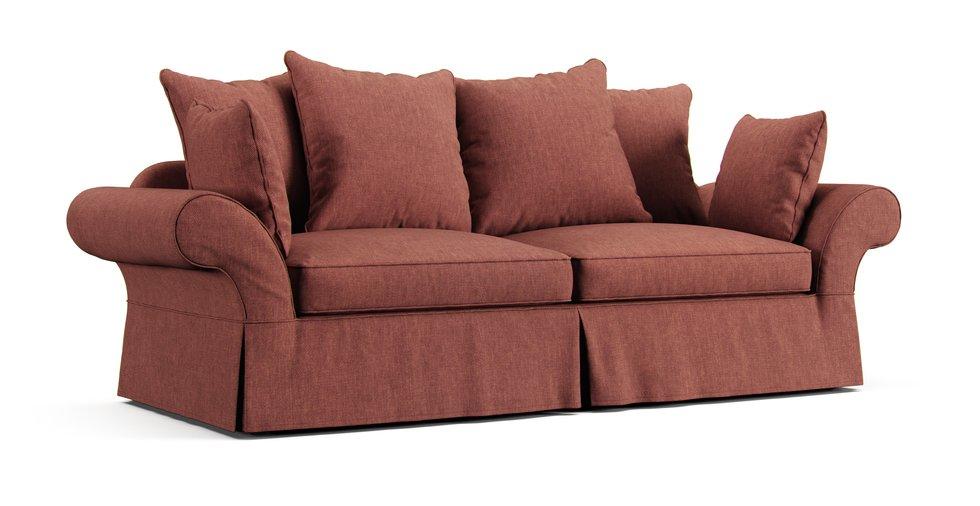 PB Charleston Grand Sofa Slipcover - Care+ Tweed Sunset