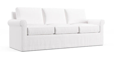 Cameron 罗尔扶手 98 英寸豪华沙发套