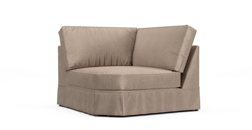 Mod Basketweave Flax