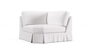 PB Comfort Roll Arm Wedge Seat Slipcover