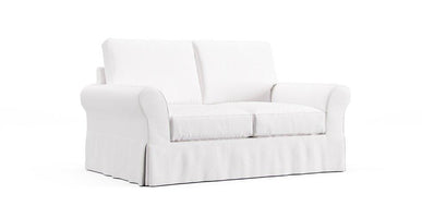 PB Comfort Roll Arm Loveseat Slipcover