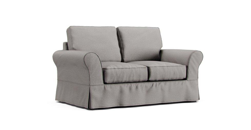 PB Comfort Roll Arm Loveseat Slipcover