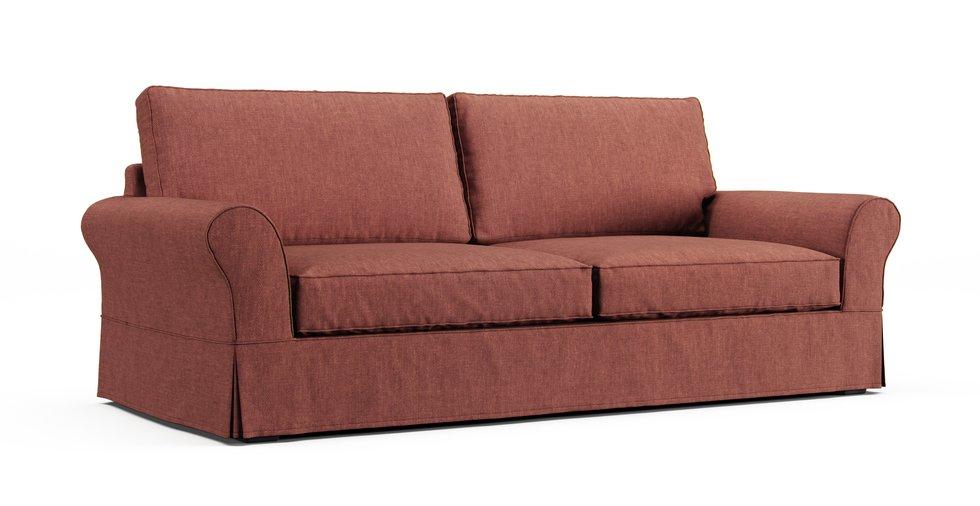 PB Comfort Roll Arm Grand Sofa Slipcover - Care+ Tweed Sunset
