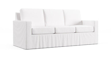 Cameron方型扶手86英寸沙发套