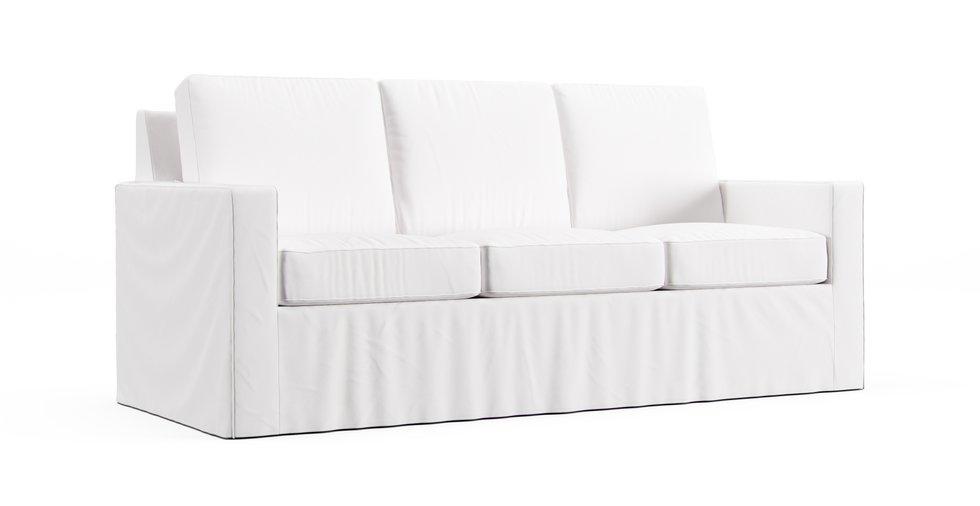 Cameron Square Arm 86" Sofa Slipcover
