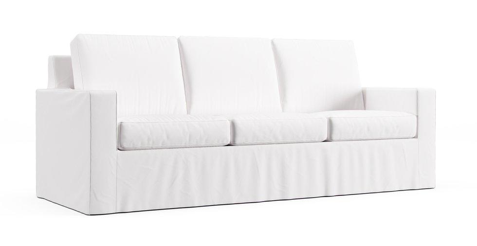 Cameron Square Arm 96" Grand Sofa Slipcover