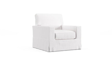 PB Comfort Square Arm Armchair Slipcover