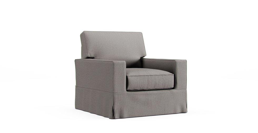 PB Comfort Square Arm Armchair Slipcover