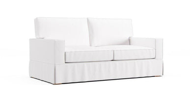 PB Comfort Square Arm Loveseat Slipcover