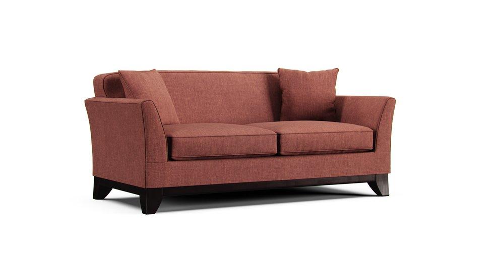 Greenwich Loveseat Slipcover - Care+ Tweed Sunset