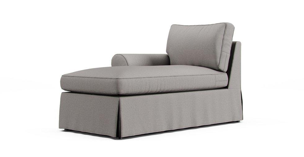 Pearce Roll Arm Left/Right Arm Chaise Slipcover