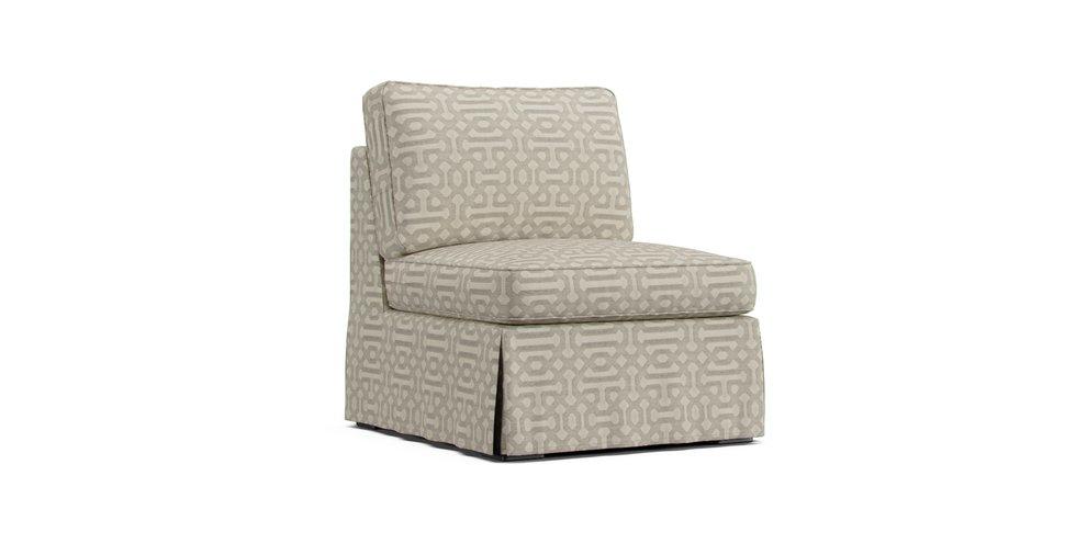 Pearce Roll Armless Chair Slipcover