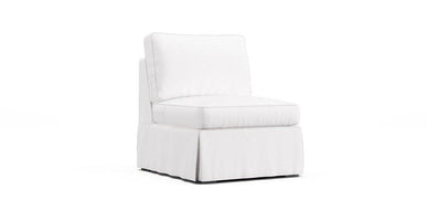 Pearce Roll Armless Chair Slipcover