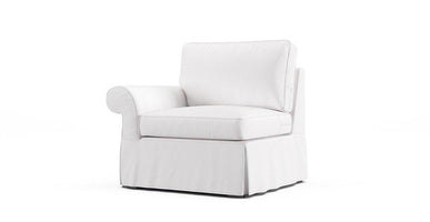 Pearce Roll Arm Left/Right Arm Chair Slipcover