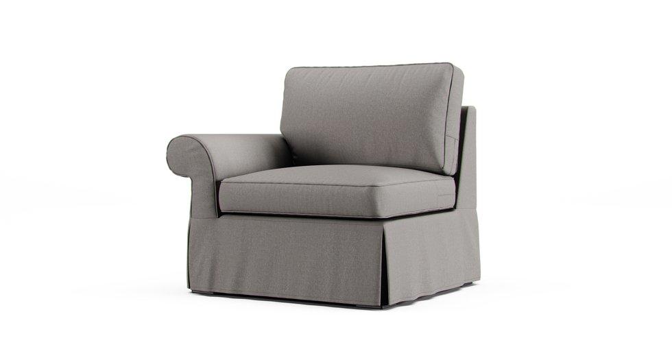 Pearce Roll Arm Left/Right Arm Chair Slipcover